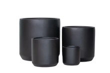 Load image into Gallery viewer, HOIAN CYLINDER BLACK POT