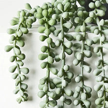 Load image into Gallery viewer, ARTIFICIAL STRING OF PEARLS GREY GREEN Sydney's Plant Market