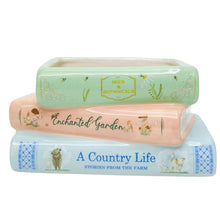 Load image into Gallery viewer, BOOK STACK PLANTER POT