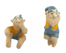 Load image into Gallery viewer, BLUE & YELLOW POT HANGER