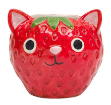 Load image into Gallery viewer, STRAWBERRY CAT PLANTER