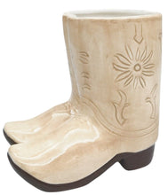 Load image into Gallery viewer, COWBOY BOOTS PLANTER TAN
