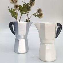 Load image into Gallery viewer, SILVER COFFEE POT PLANTER