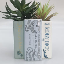 Load image into Gallery viewer, MOBY DICK SEA THEMED BOOK PLANTER
