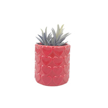Load image into Gallery viewer, HEART RED PLANTER