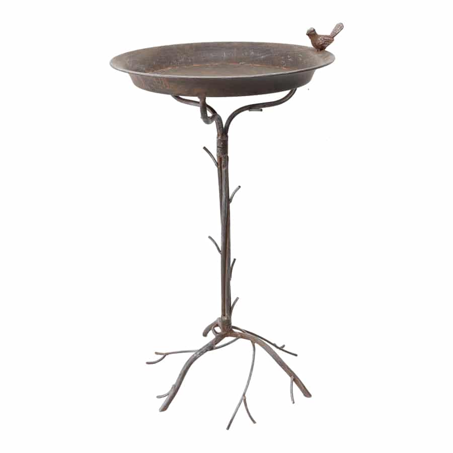 Bird feeder w/branched stand