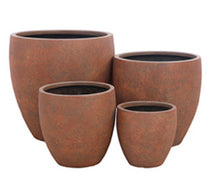Load image into Gallery viewer, MONTAGUE EGG POT - RUST - Sydney's Plant Market