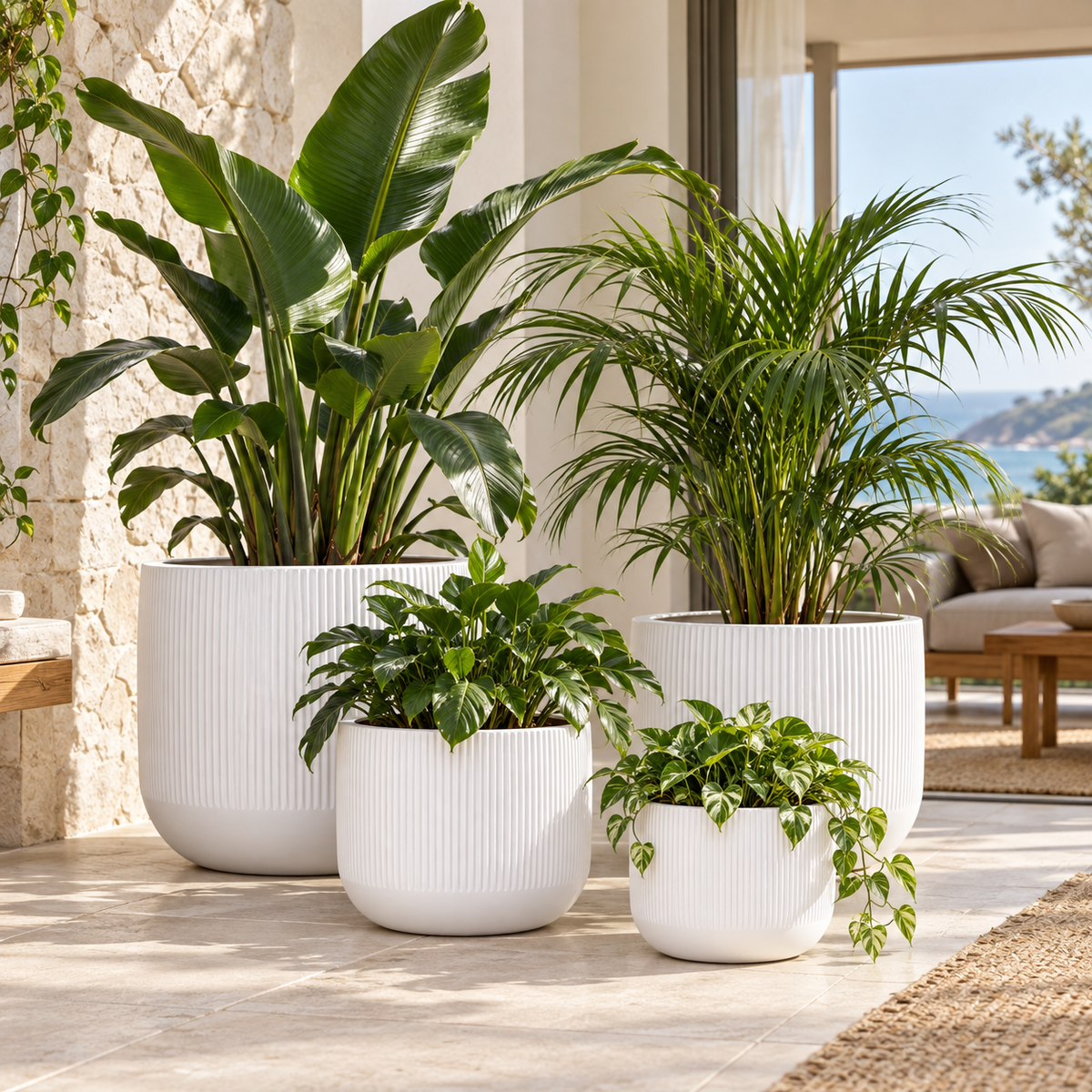OUTDOOR POTS