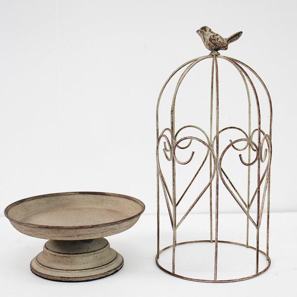 BIRD GARDEN DECOR CLOCHE