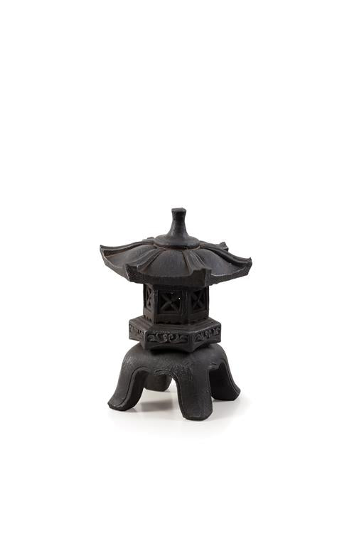 ORIENTAL PAGODA RUSTED IRON