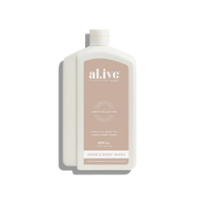Load image into Gallery viewer, AL.IVE BODY 1 L WASH REFILL - APRICOT &amp; SWEET FIG
