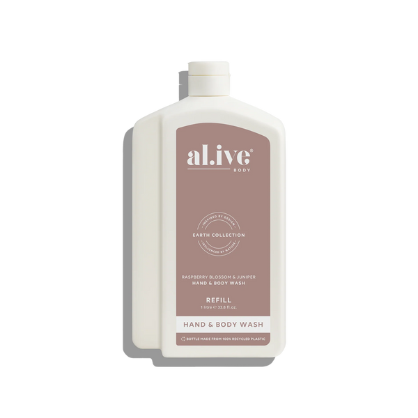 AL.IVE BODY 1L WASH REFILL - RASPBERRY BLOSSOM & JUNIPER