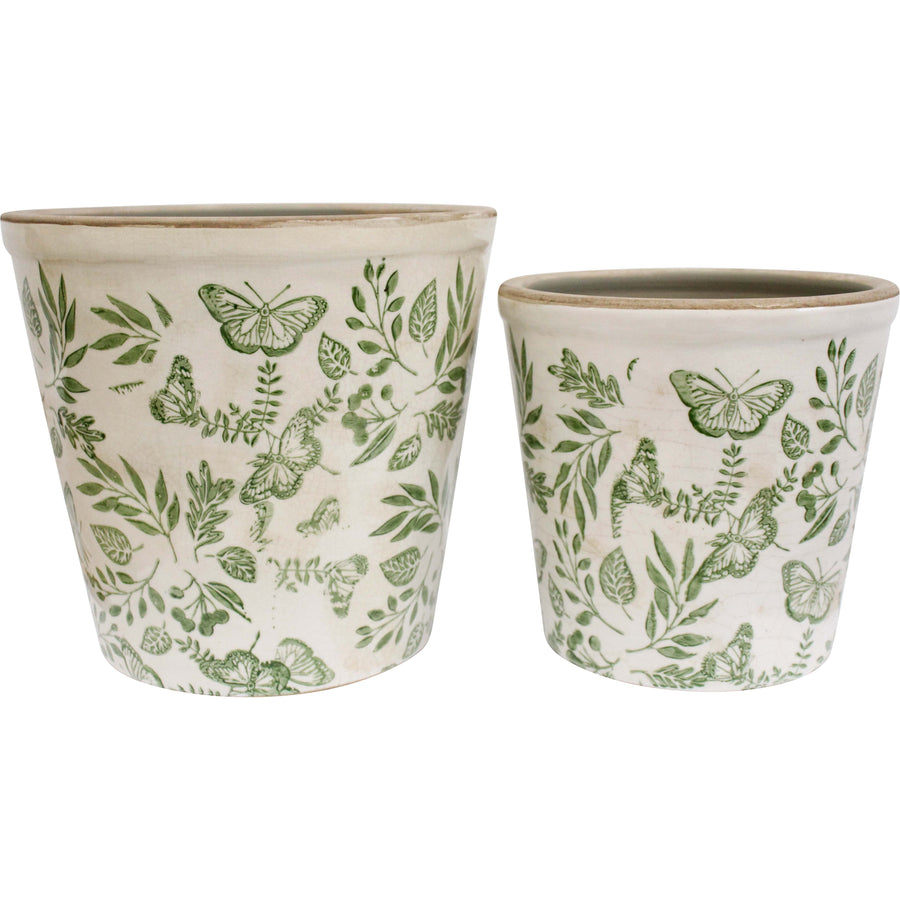RUSTIC ENCHANTED PLANTER POT