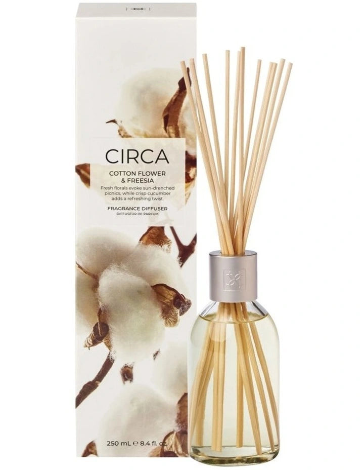 CIRCA 250ML DIFFUSER - COTTON FLOWER & FREESIA