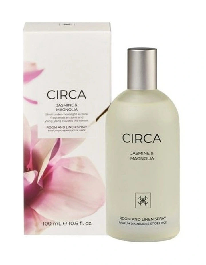 CIRCA 100ML ROOM & LINEN SPRAY - JASMINE & MAGNOLIA