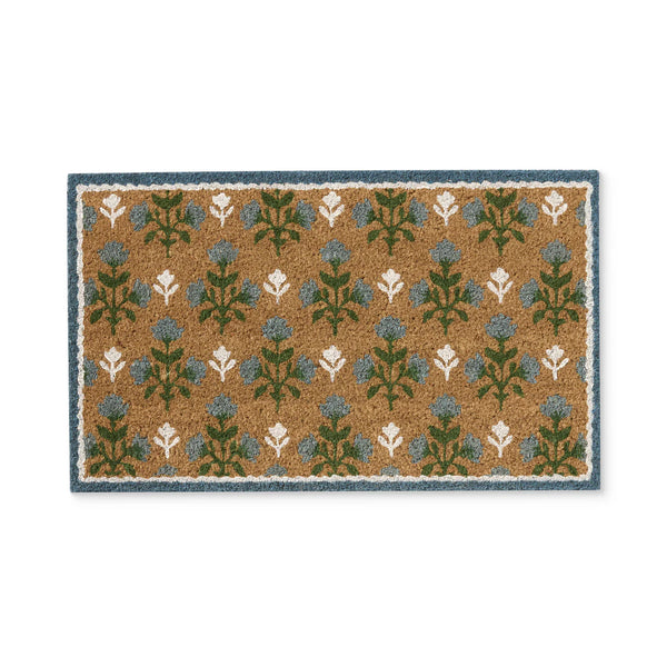 JAIPUR BLUE/GREEN DOORMAT45X75CM