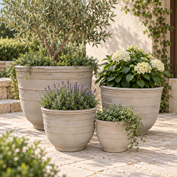 TERRACOTTA MOCHA TUB CHOCOLATE POT
