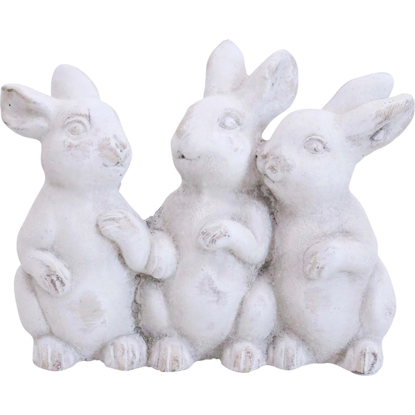 BUNNY CHATTER STATUE