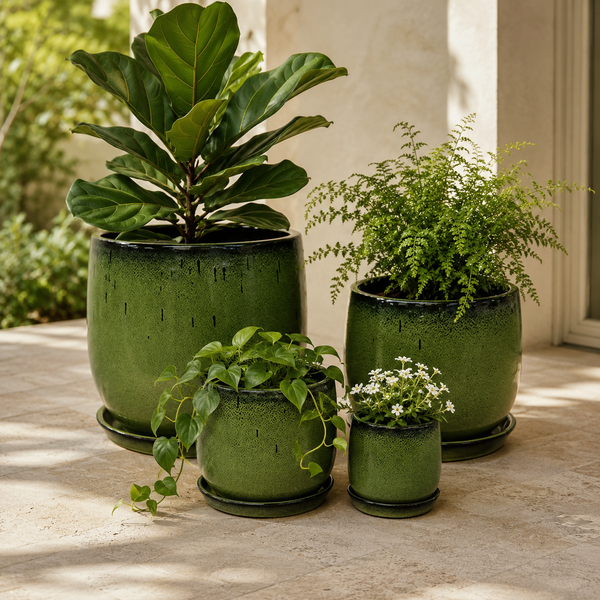 HAZEL TUB GREEN PLANTER