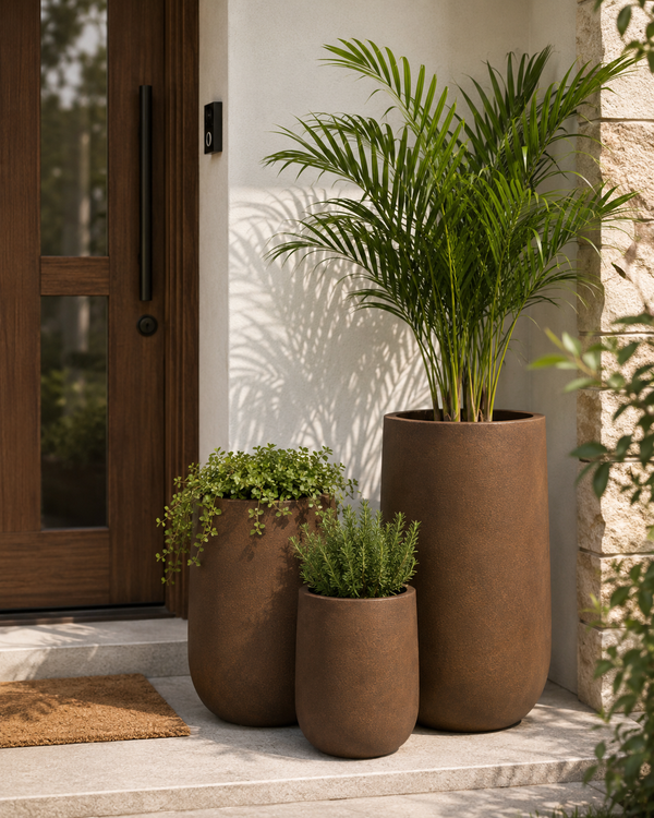 PADDINGTON PLANTER POT - RUST