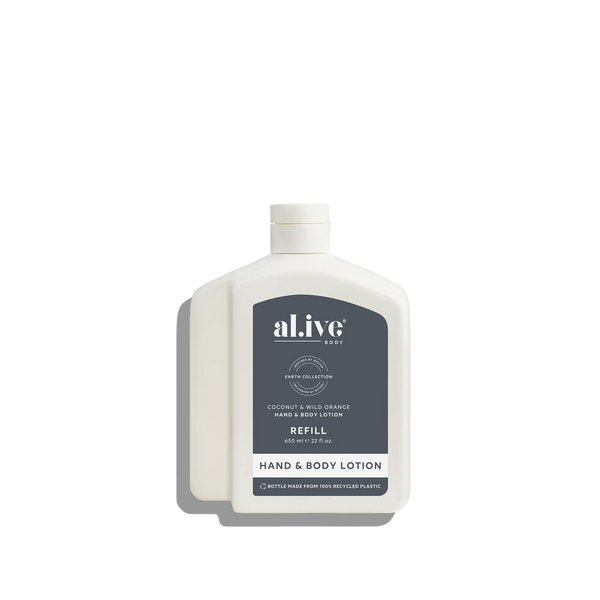 AL.IVE BODY 650ML LOTION REFILL - COCONUT & WILD ORANGE