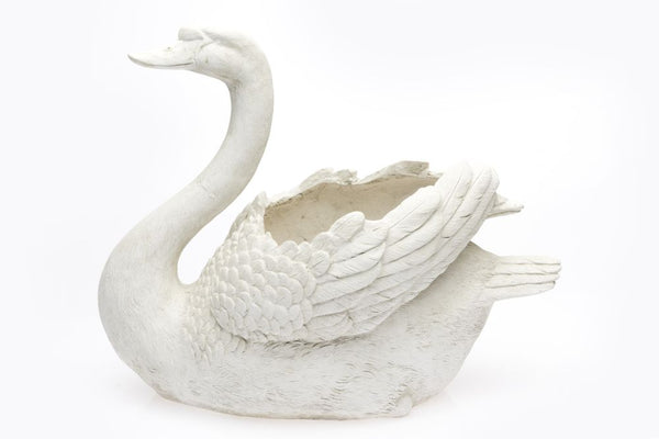 HAMPTON SWAN GARDEN PLANTER POT