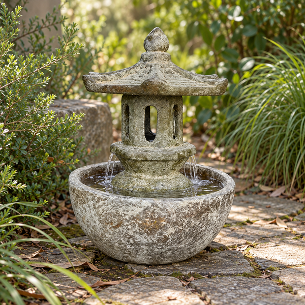 TEMPLE WATER FEATURE STONE