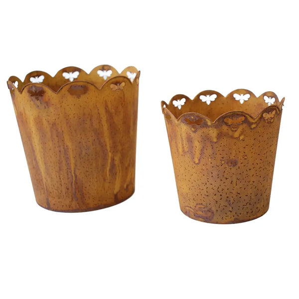 METAL PLANTER BEE