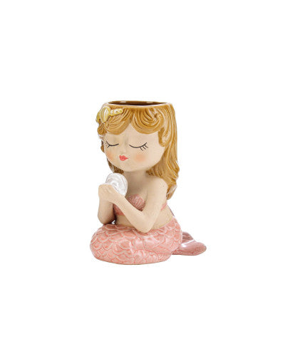 PINK MERMAID POT PLANTER