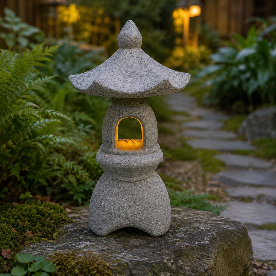 GARDEN PAGODA SOLAR LIGHT