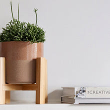 Load image into Gallery viewer, Wooden Plant Stand
