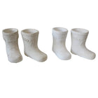 PAIR OF BOOT PLANTER POTS