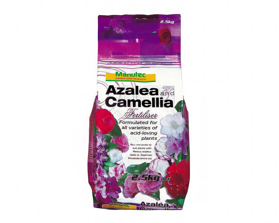 MANUTEC AZALEA & CAMELIA FERTILISER 2.5KG Sydney's Plant Market