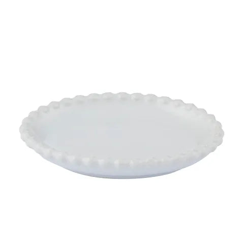 MAEVE CERAMIC SOAP DISH 13X10X2.5CM WHT