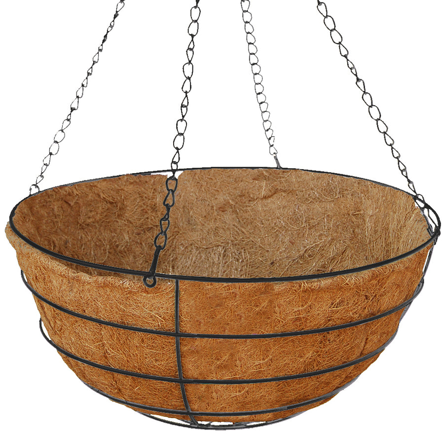 BEEHIVE BASKET & LINER 30CM BLACK