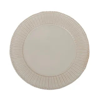 BISTROT ROUND CERAMIC PLATTER 35CM WHITE Sydney's Plant Market