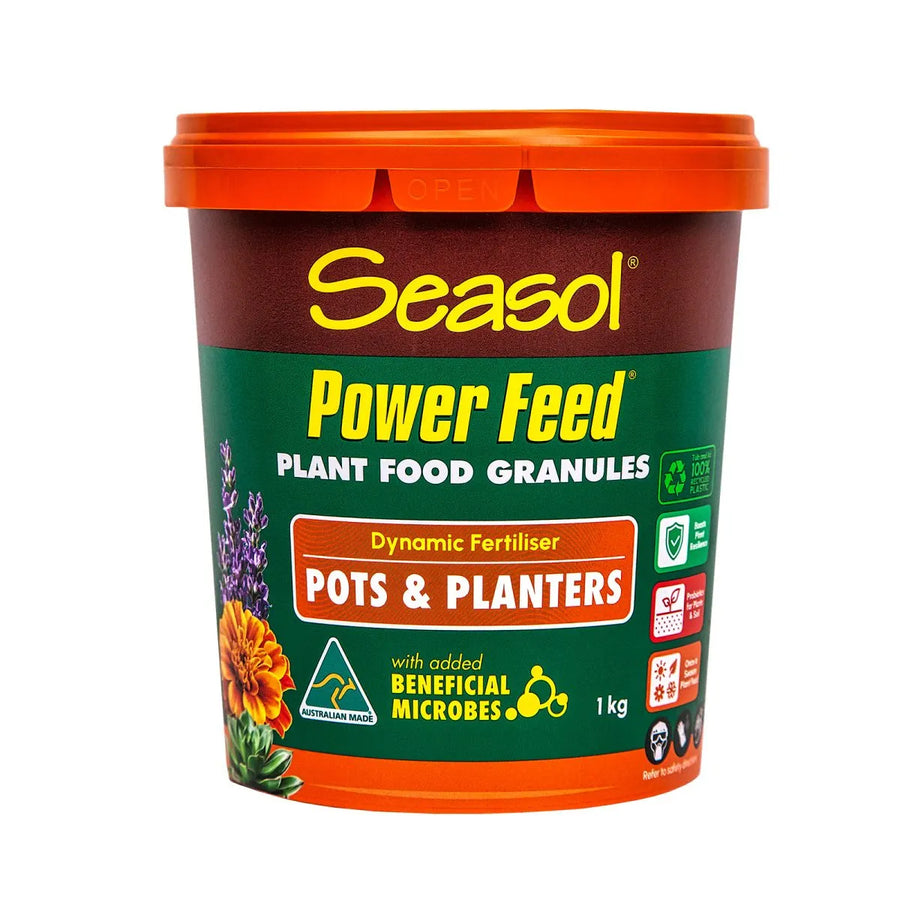 SEASOL POWERFEED PLANT FOOD GRANULES - POTS & PLANTERS