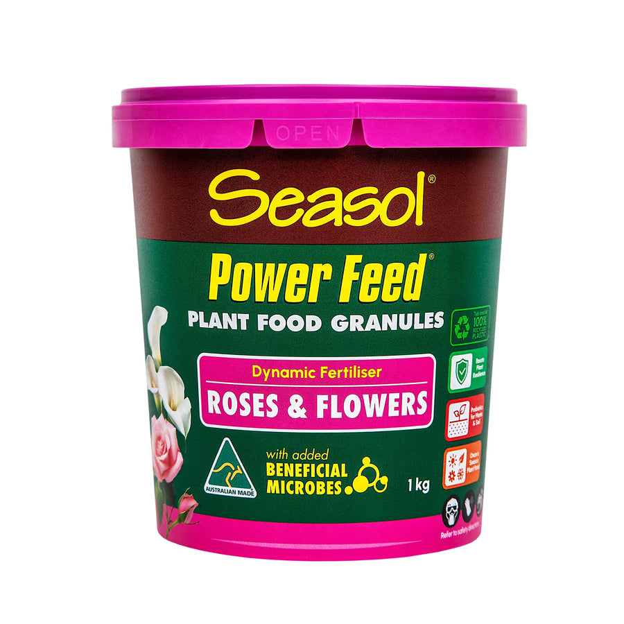 SEASOL POWERFEED PLANT FOOD GRANULES - ROSES & FLOWERS