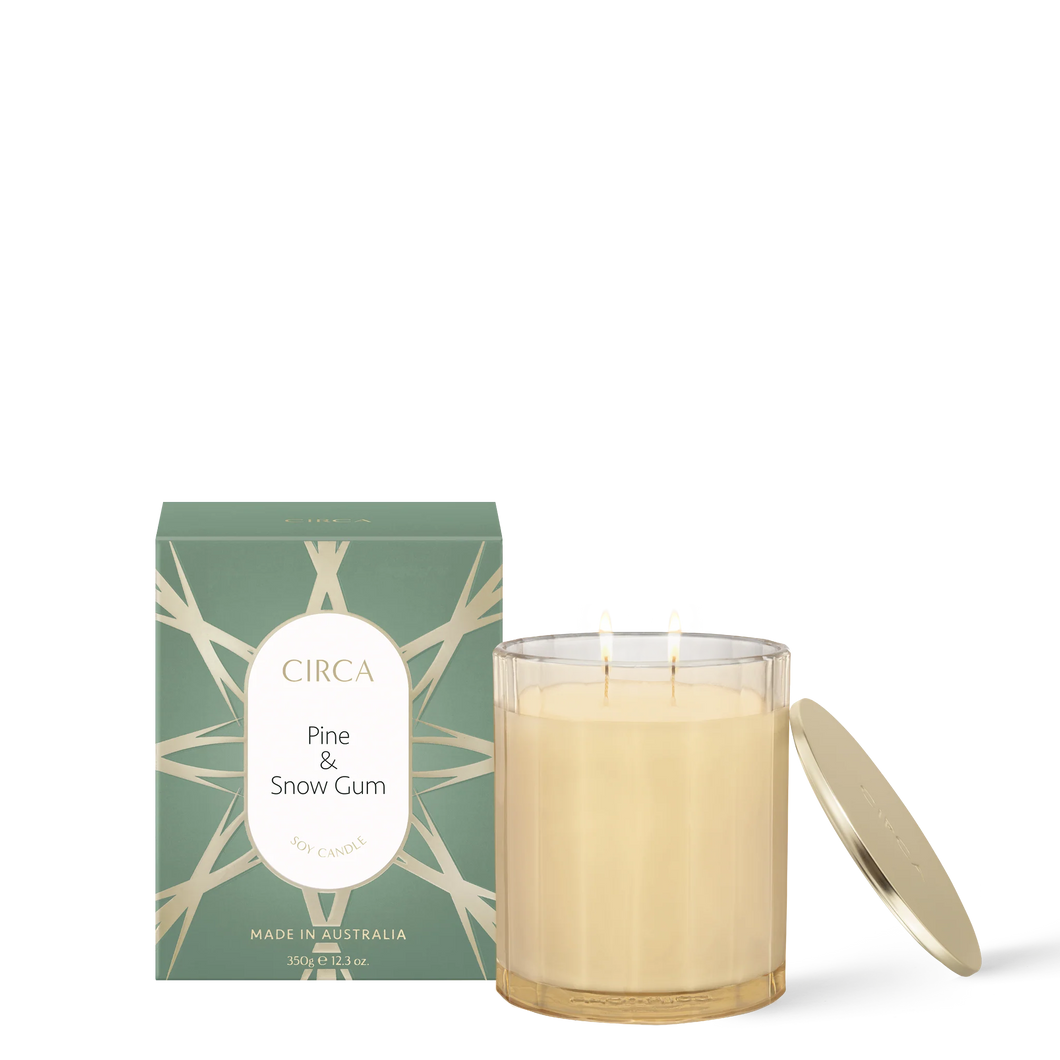 PINE & SNOW GUM Soy Candle 350g