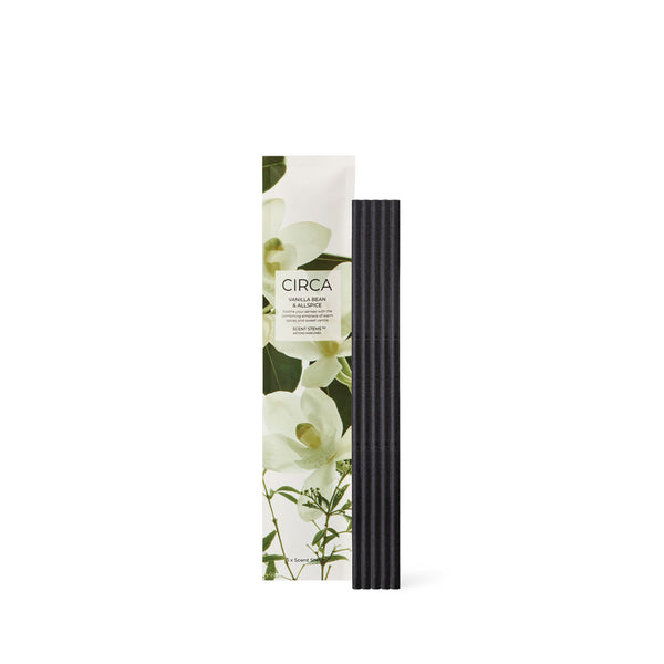 CIRCA 5 REPLACEMENT SCENT STEMS - VANILLA BEAN & ALL SPICE