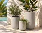 PADDINGTON PLANTER POT - ARCTIC GRANITE