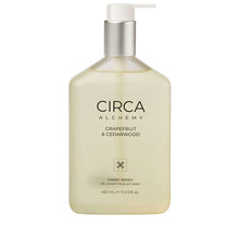Load image into Gallery viewer, CIRCA 450ML HAND WASH - ALCHEMY - GRAPEFRUIT &amp; CEDARWOOD
