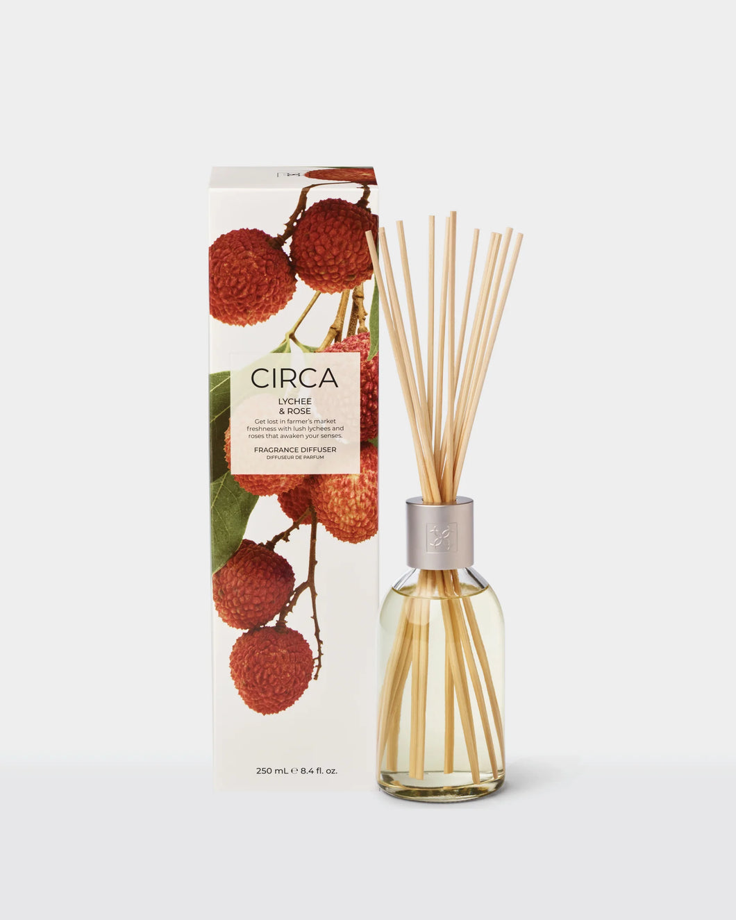 CIRCA 250ML DIFFUSER - LYCHEE & ROSE