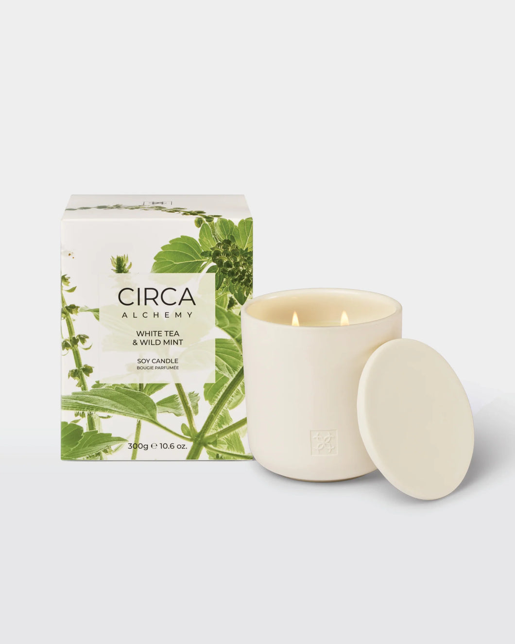 CIRCA 300G CANDLE - ALCHEMY - WHITE TEA & WILD MINT