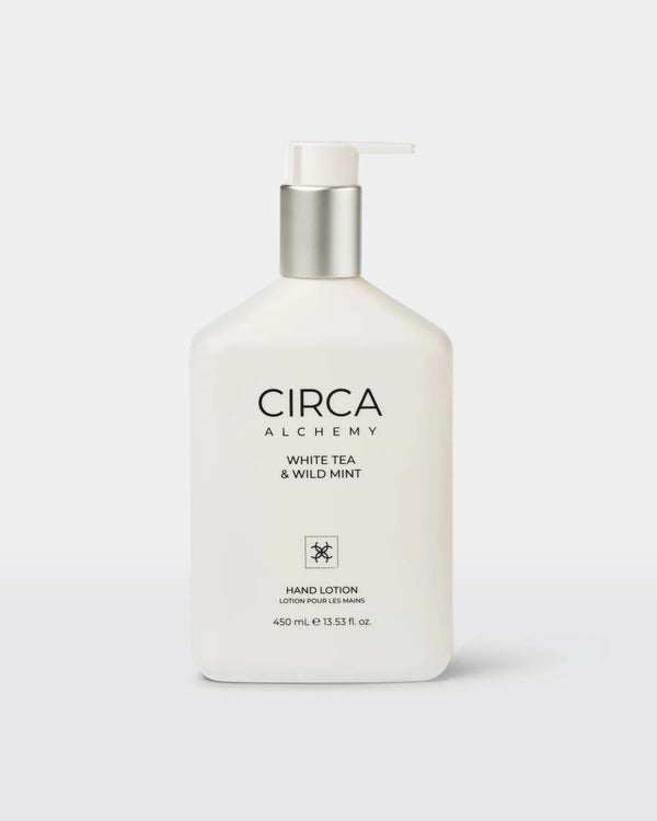 CIRCA 450ML HAND LOTION - ALCHEMY- WHITE TEA & WILD MINT