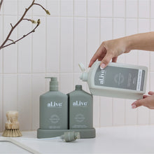 Load image into Gallery viewer, AL.IVE BODY 1L WASH REFILL - GREEN PEPPER &amp; LOTUS
