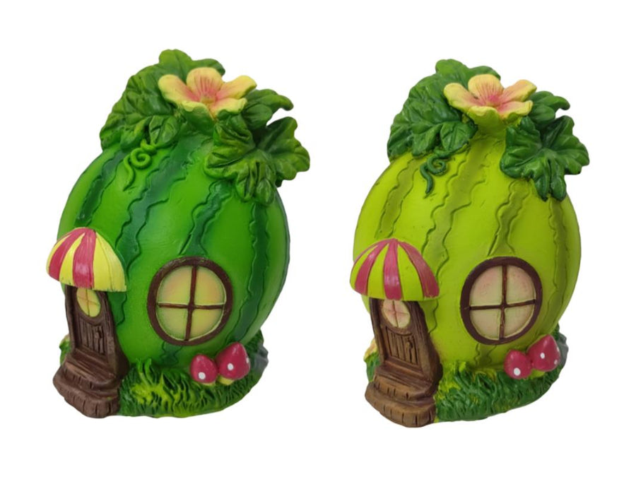 FAIRY GARDEN WATERMELON HOUSE