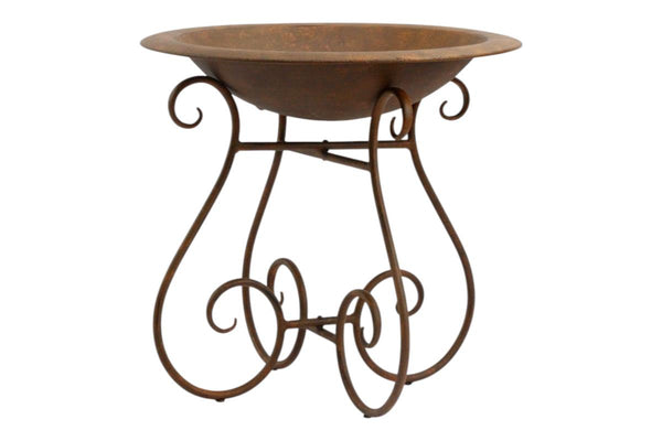 RUSTIC BIRD FEEDER 55CM