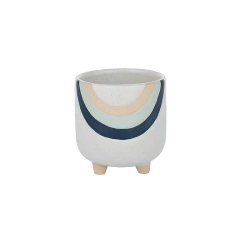TURVY CERAMIC POT