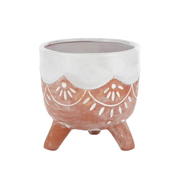 STENCIL CERAMIC POT 14X14CM Sydney's Plant Market